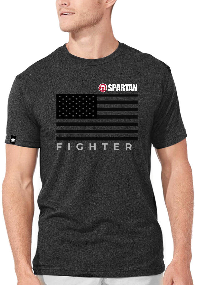 Spartan Combat American Fighter Tee