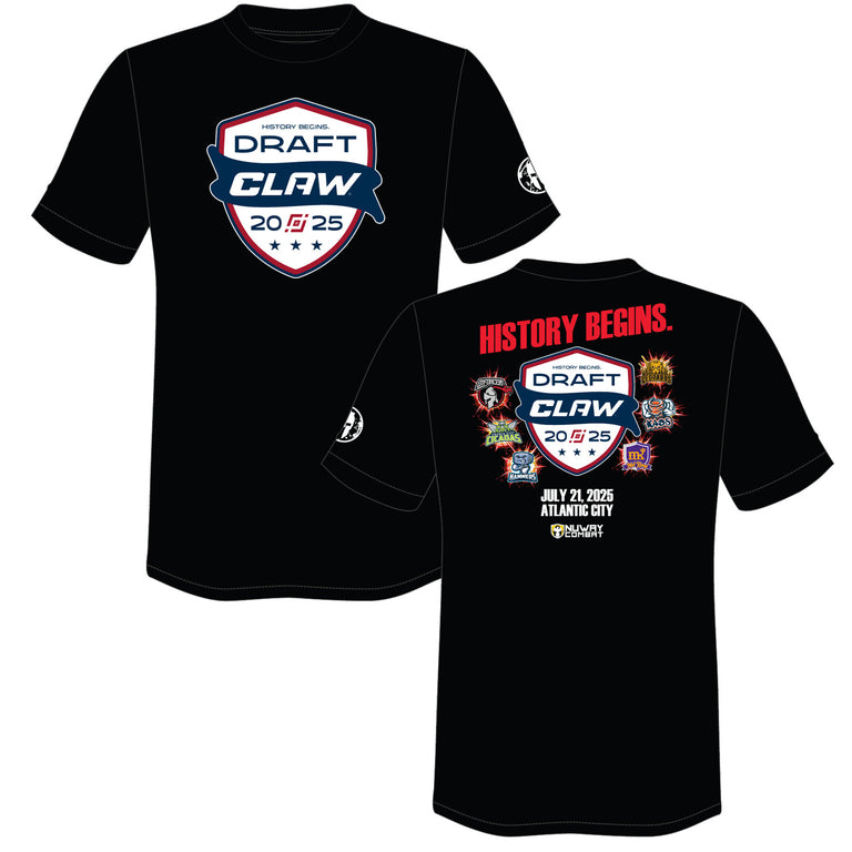CLAW Inaugural Draft Tee