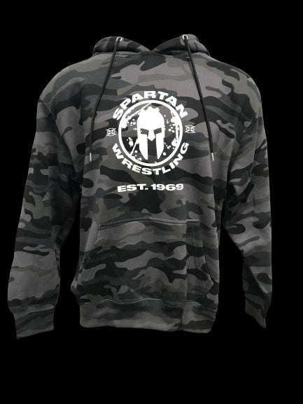 Spartan Combat Wrestling Camo Hoodie