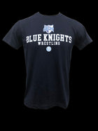 SEM 'Blue Knights' Wrestling Tee - Dark Blue