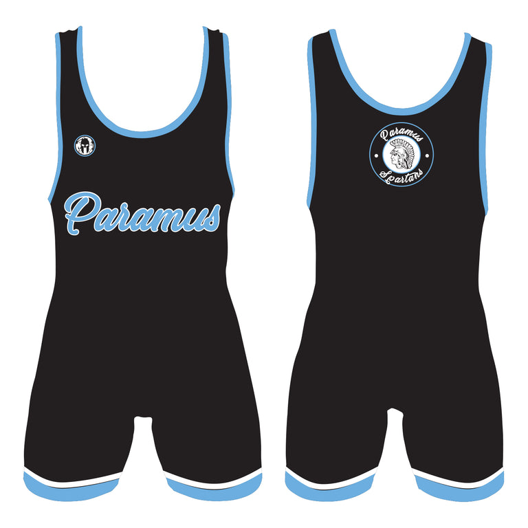 Paramus Wrestling Team Black Singlet