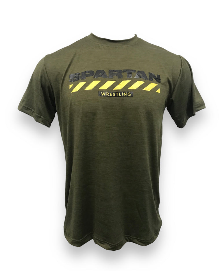 Spartan Combat Wrestling Raglan Tees