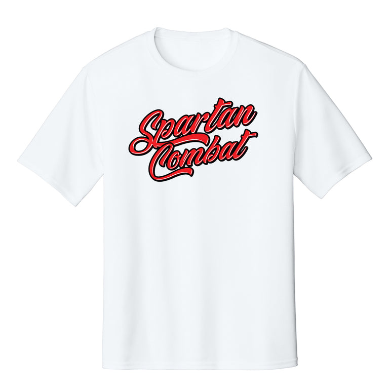 Spartan Combat Retro Logo Tee