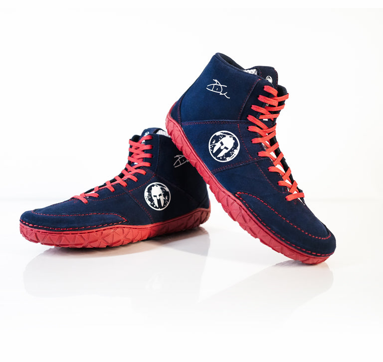 SPARTAN Combat Dake Wrestling Shoe - Men's (Olympic Blue)