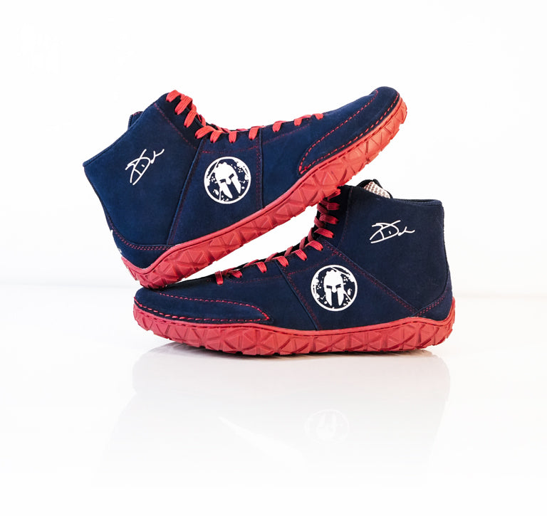 SPARTAN Combat Dake Wrestling Shoe - Men's (Olympic Blue)