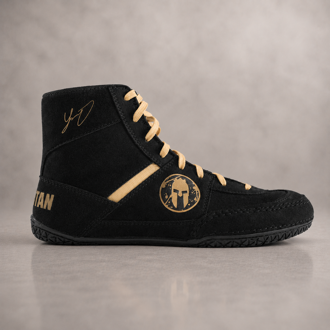 YIANNI Premiere Wrestling Shoe - Black