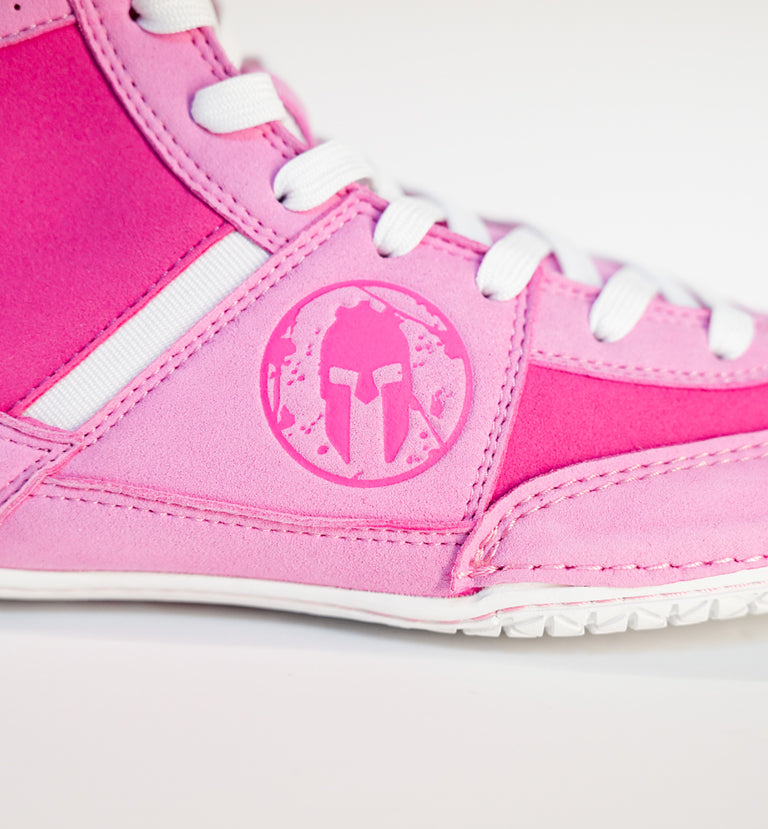 *PRE-ORDER* SPARTAN COMBAT YIANNI WRESTLING SHOE (PINK BUBBLEGUM) - MEN'S
