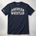 SPARTAN COMBAT AMERICAN WRESTLER TEE - Premium Tri-Blend