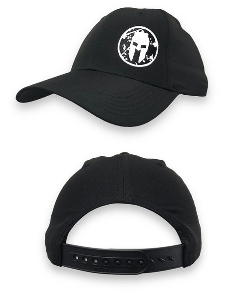 Spartan Combat Snapback Hat Various Styles Black/White Logo Snapback