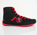 YIANNI Premiere Wrestling Shoe - Black/Red