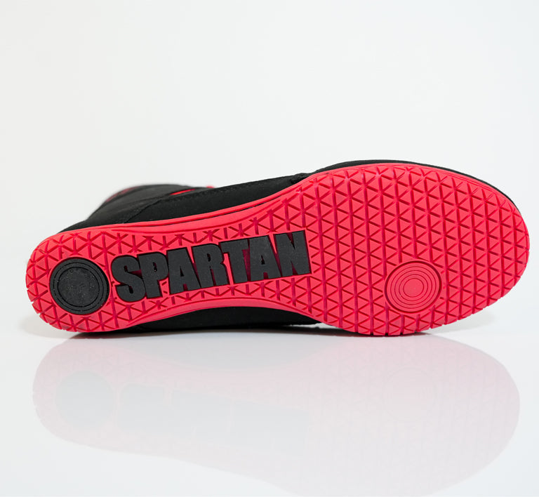 YIANNI Premiere Wrestling Shoe - Black/Red