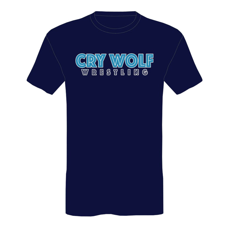 Cry Wolf Wrestling Cotton Tee - Men's