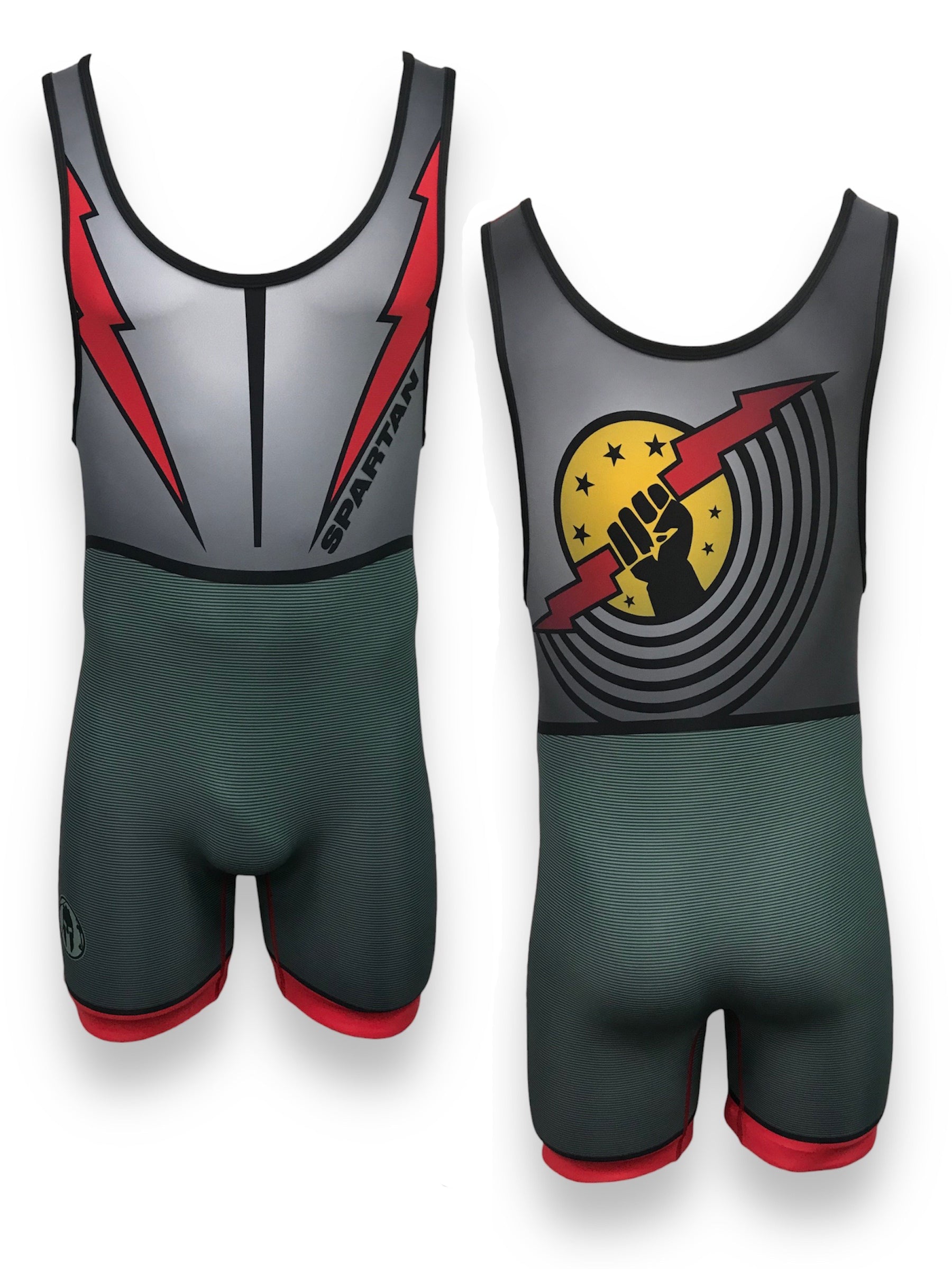SPARTAN WRESTLING SINGLET PILOT SERIES "Slider" MEN'S CUT