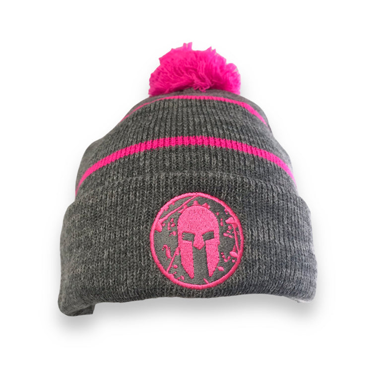 Spartan Combat Pom Pom Hats