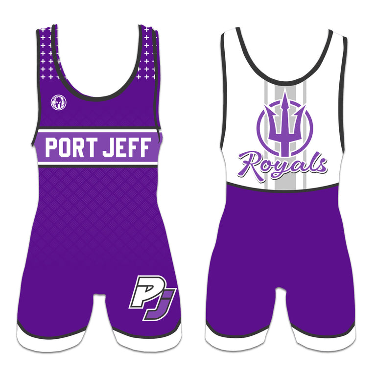 Port Jefferson Wrestling Team Singlet