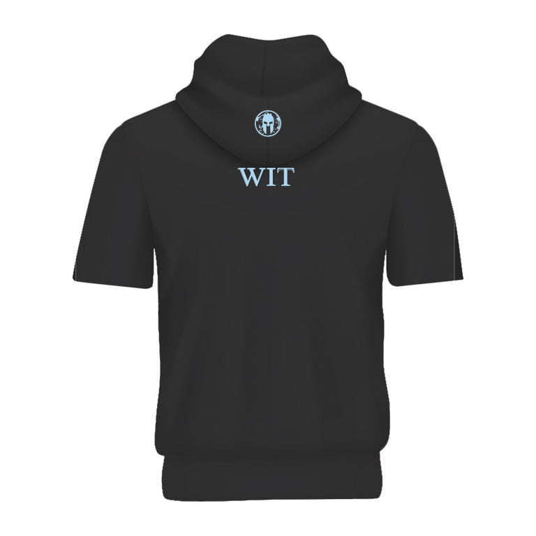 Rocky Point Wrestling Team Short Sleeve Hoodie - Black