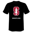 Stanford Wrestling Team Red or Black Short Sleeve Tee