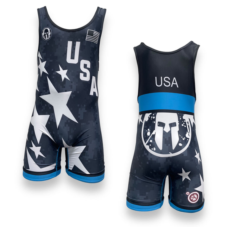 *NEW* USA Trials Singlets 6 Different Colors - Youth & Adult (Men & Womens Cut)