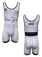 SPARTAN COMBAT BASEBALL SINGLET - BRONX NAVY BLUE PINSTRIPE