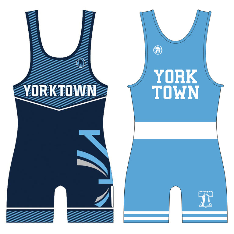Yorktown Wrestling Team "Patriot Power" Dual Singlet Set
