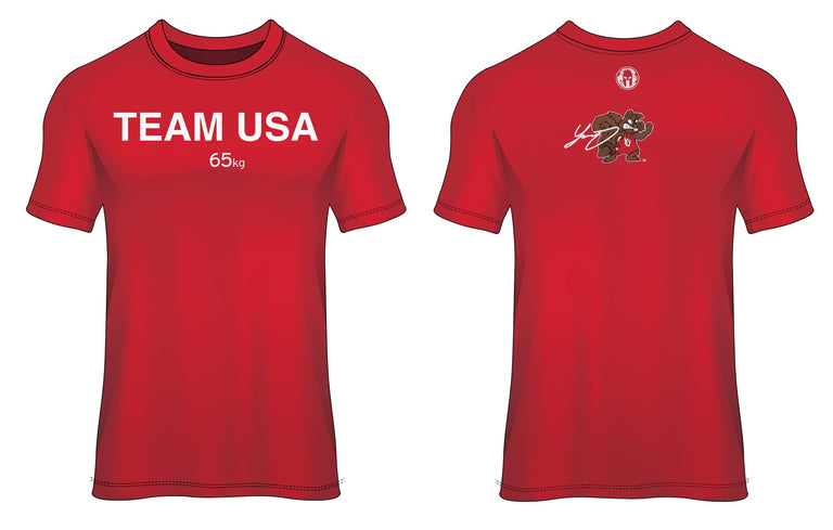 Official Yianni 65kg World Team T-Shirt