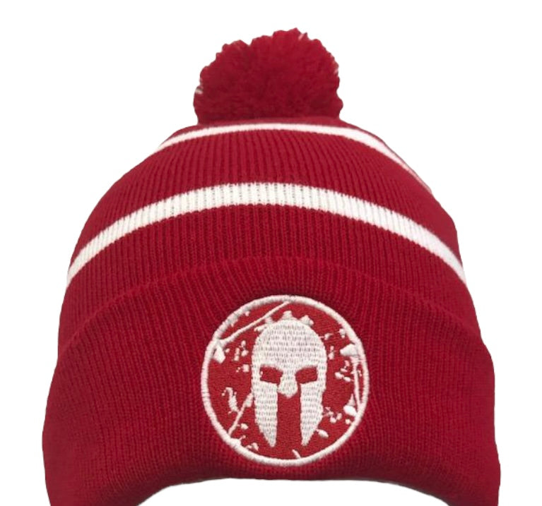 Spartan Combat Pom Pom Hats