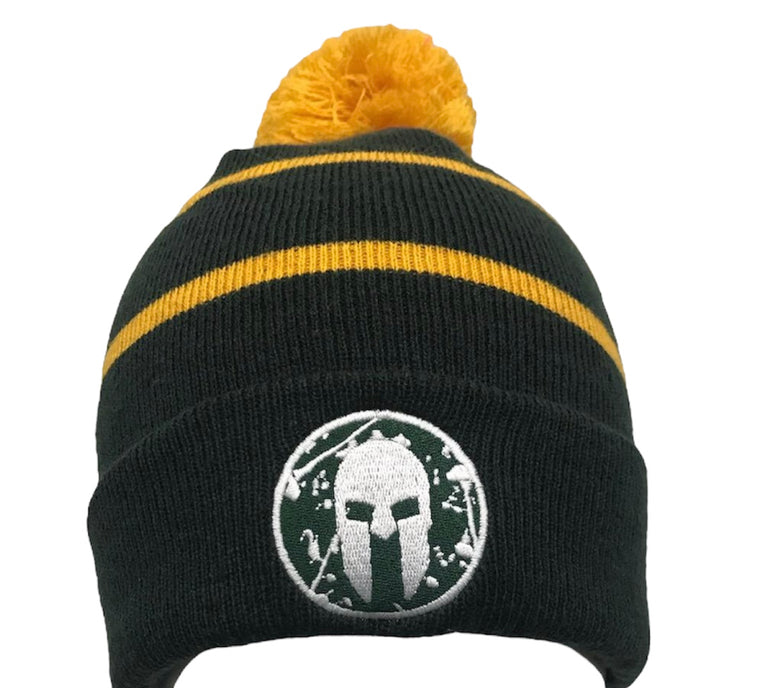 Spartan Combat Pom Pom Hats