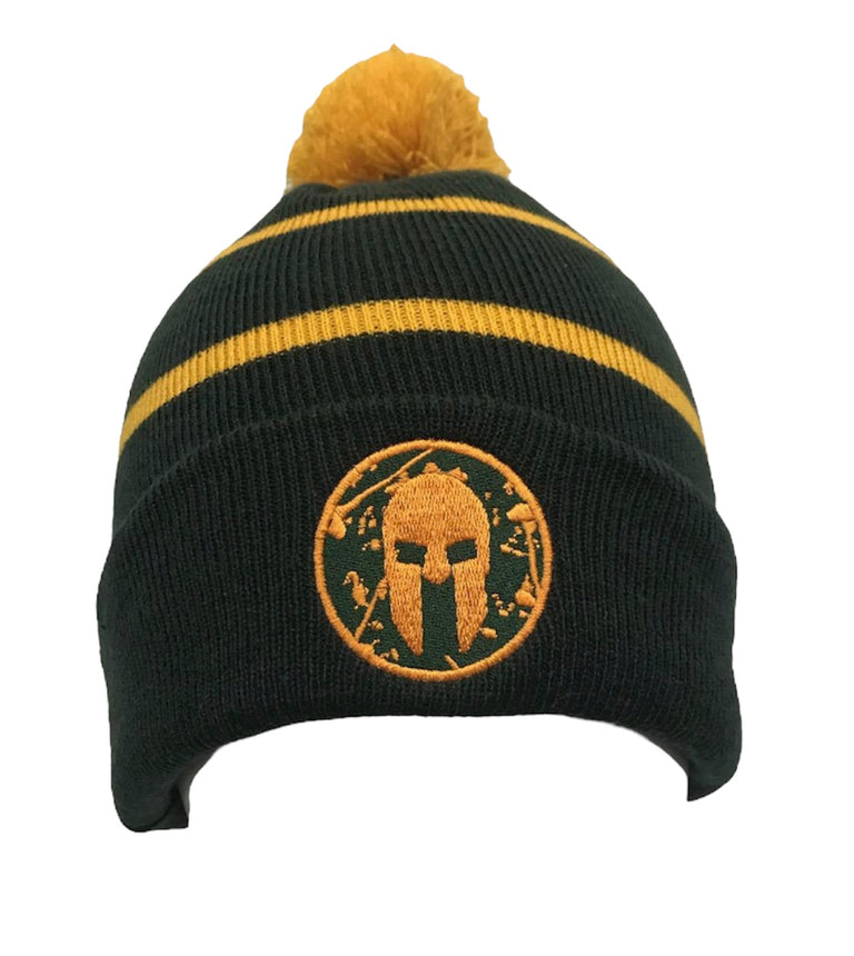 Spartan Combat Pom Pom Hats