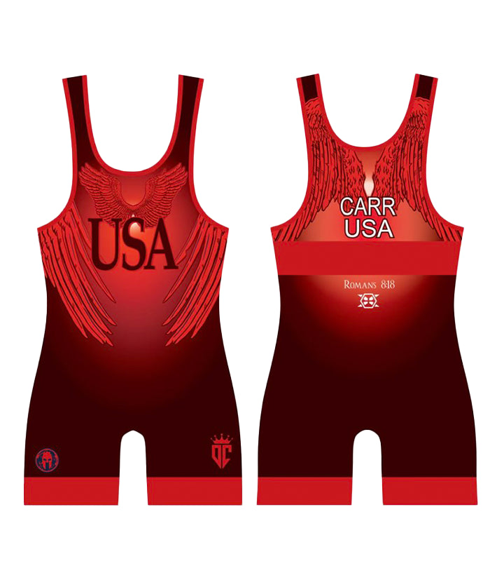 David Carr USA Singlet