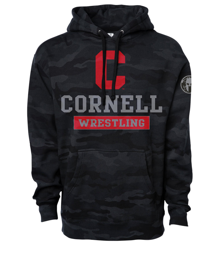 Cornell Wrestling Camo Hoodie