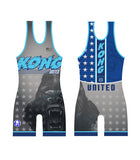 Team Kong United Singlet Blue
