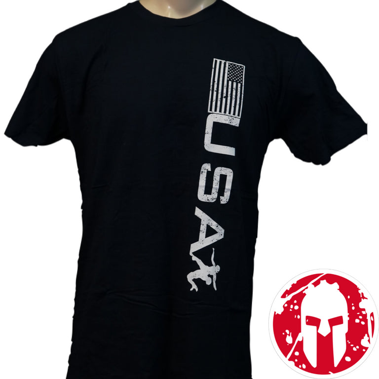 USA Team Distressed Cotton T-Shirt