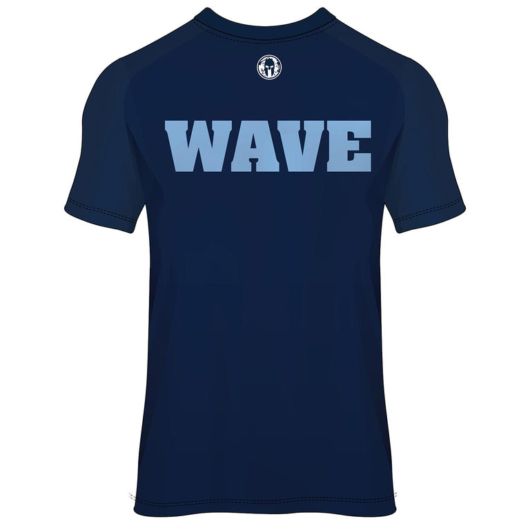 Blue Wave Wrestling Team Cotton Tee